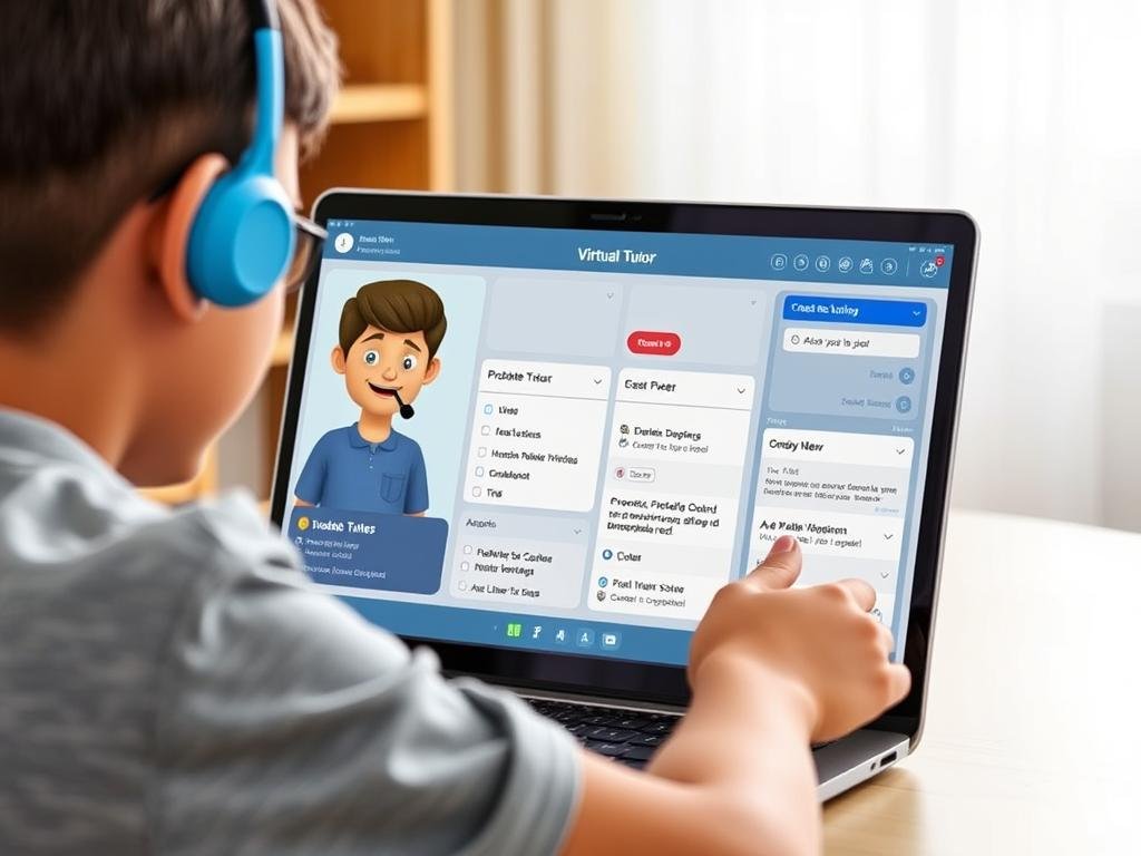 Interaksi siswa dengan tutor virtual berbasis AI pada platform edukasi daring