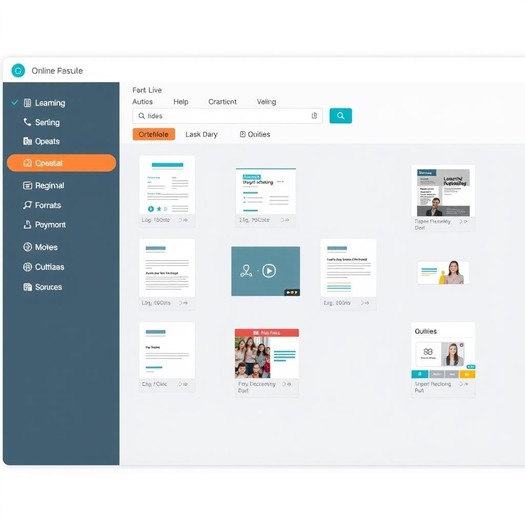 Sistem manajemen konten pada platform edukasi daring